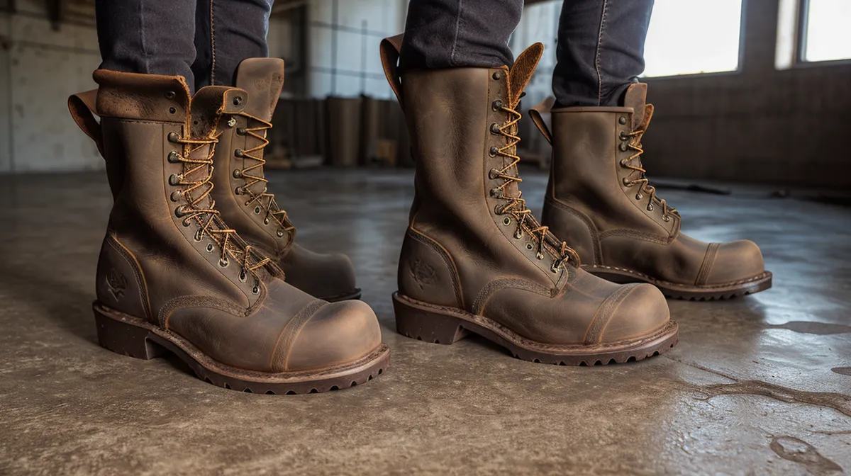 Carbon fiber toe vs composite toe work boots for long warehouse safety