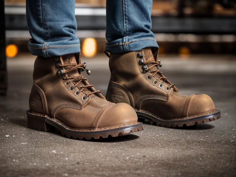 Comparison between a soft Dr. Martens sole and a rugged Rocky Boots sole.