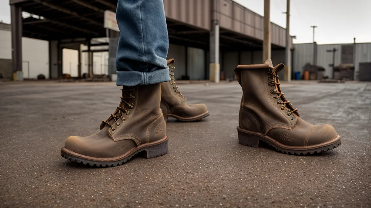 Heritage Leather Boots that Handle Weekend Chores and Casual Events